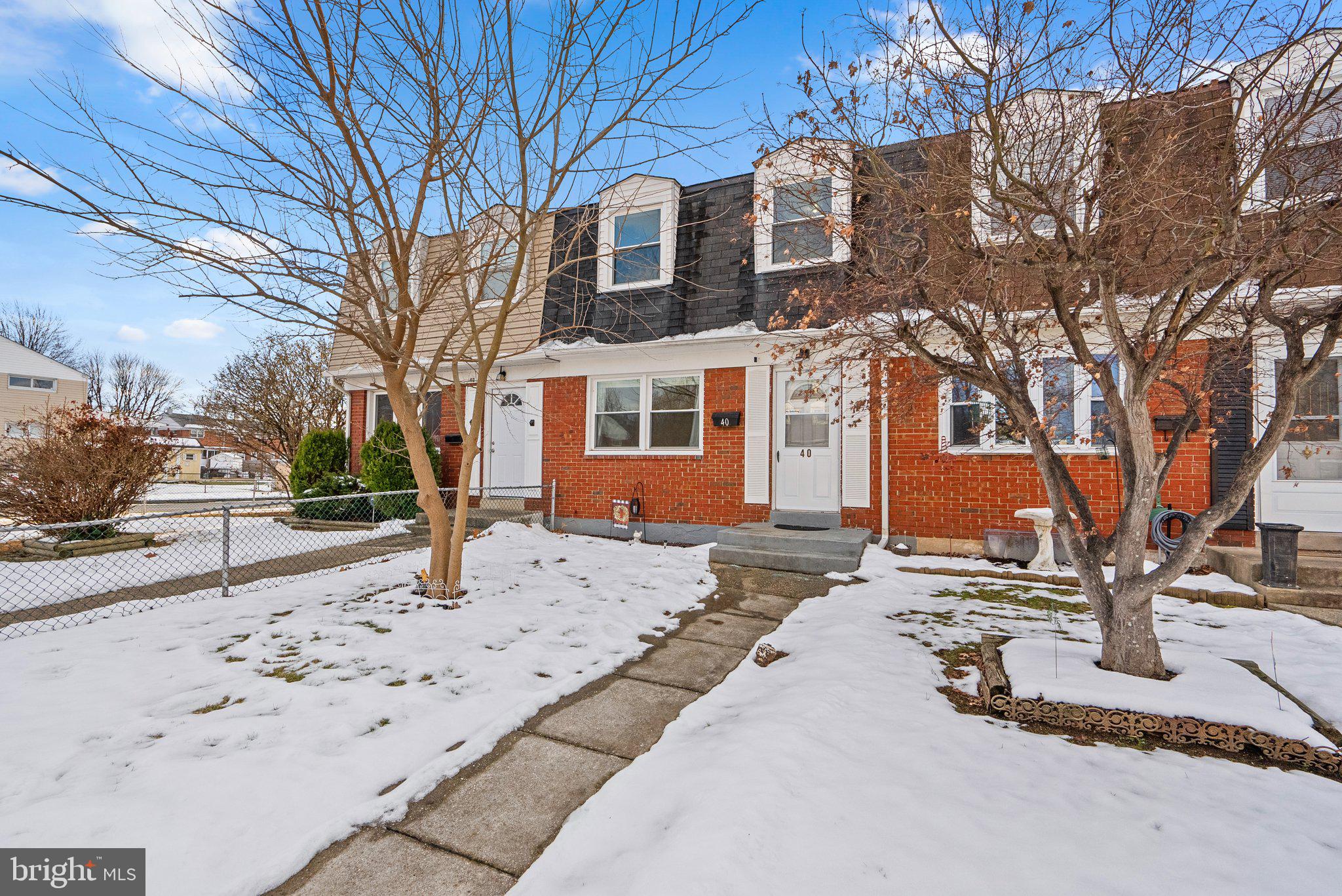 40 Bladen Road Baltimore, MD 21221 - Photo 3 of 44 a front view of a house with a yard