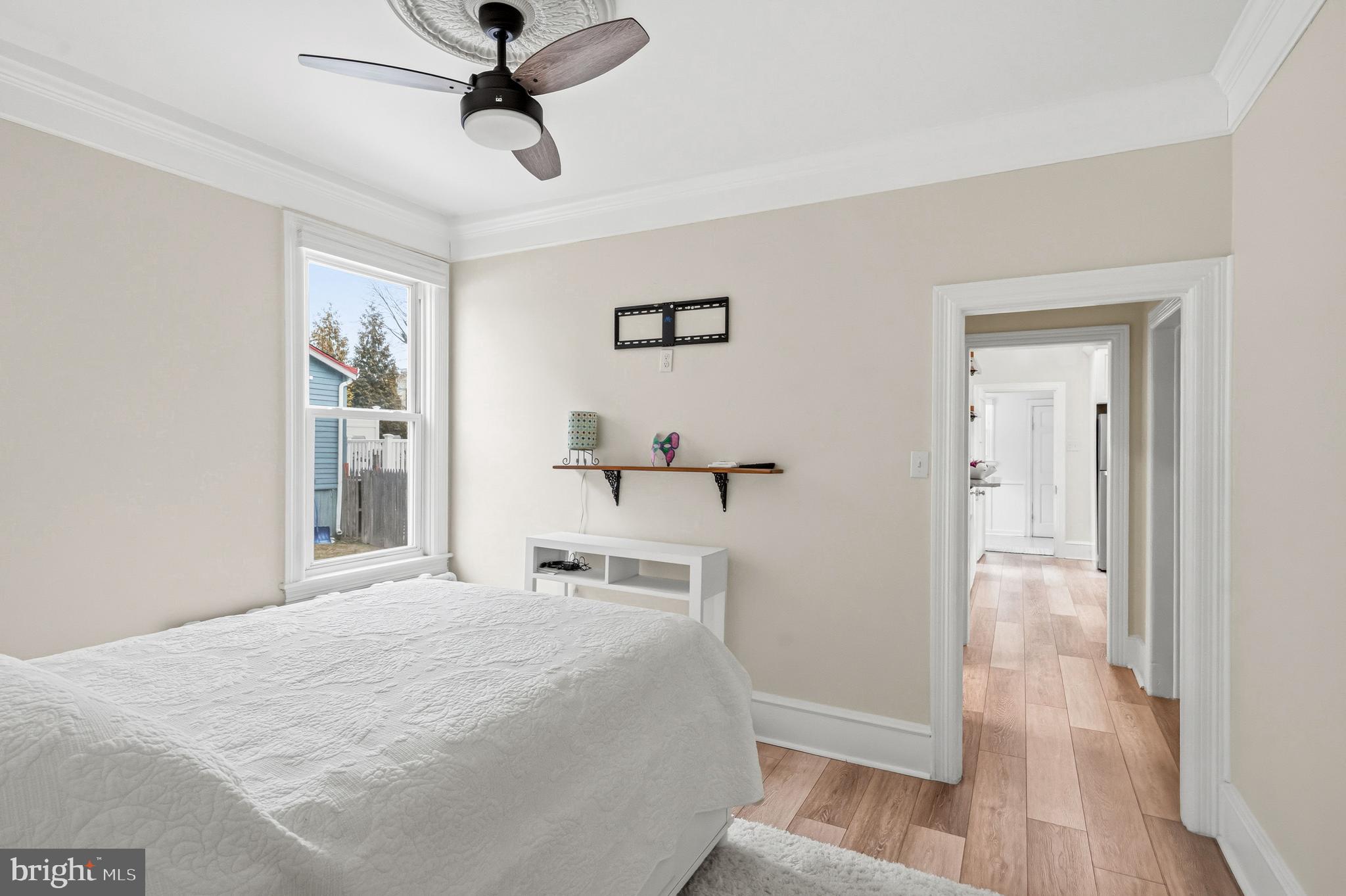 213 South Church Street Moorestown, NJ 08057 - Photo 16 of 54 a bedroom with a bed and wooden floor