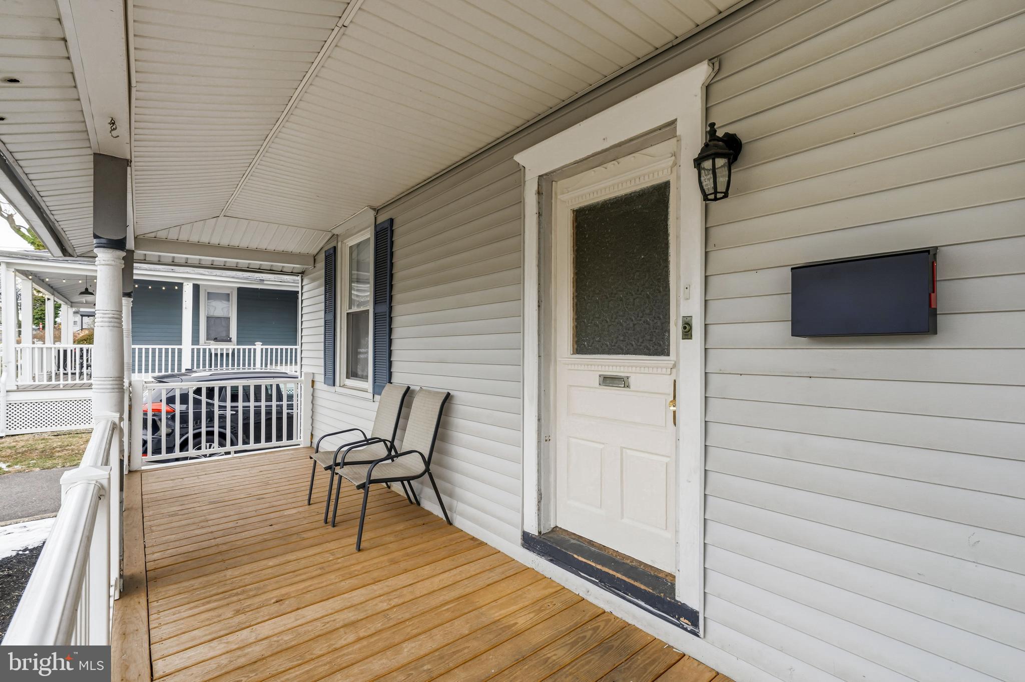 213 South Church Street Moorestown, NJ 08057 - Photo 22 of 54 a view of a balcony with wooden floor and fence
