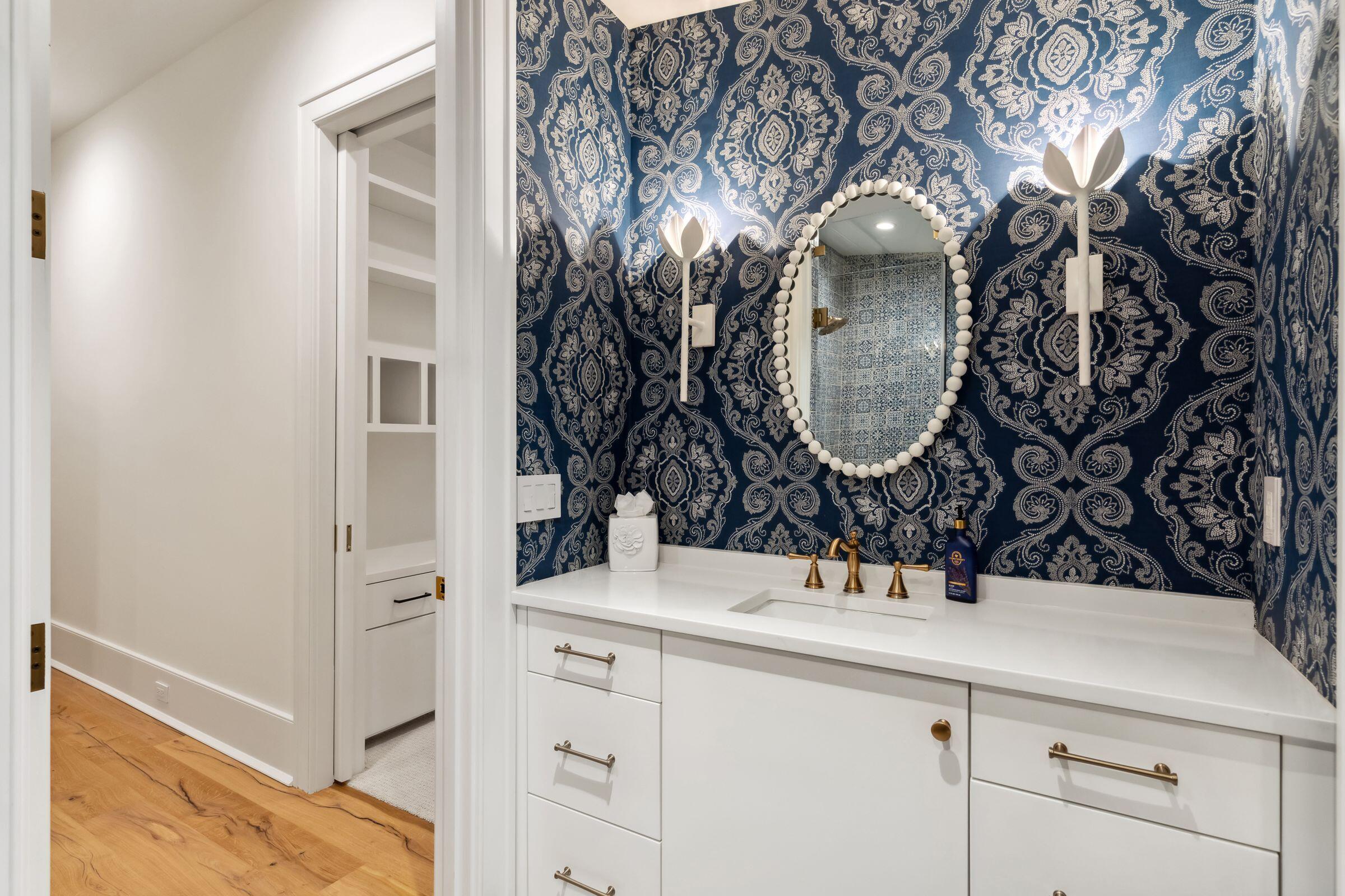 2 Falcon Point Road Kiawah Island, SC 29455 - Photo 49 of 66 2nd Floor Blue Guest Bath