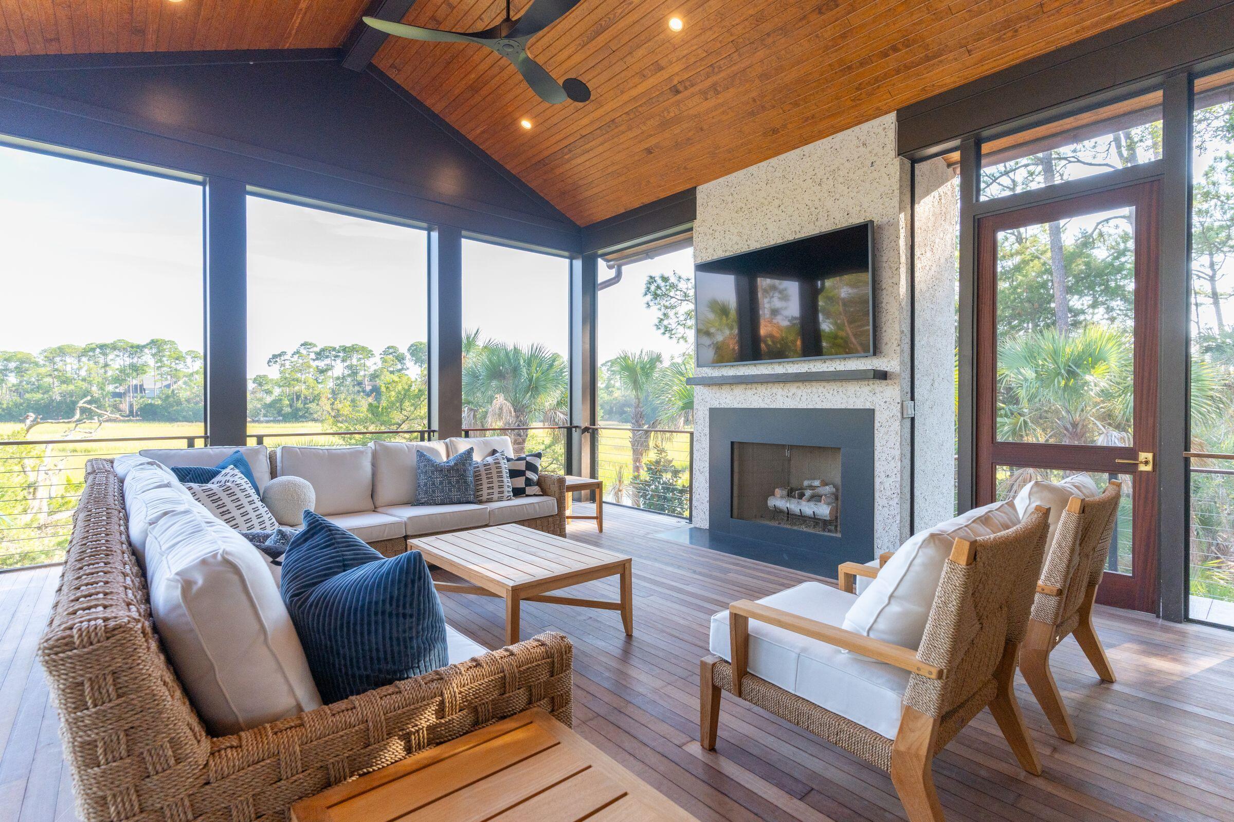 2 Falcon Point Road Kiawah Island, SC 29455 - Photo 54 of 66 Screened in Patio