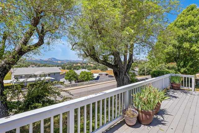 a view of a house with a garden
