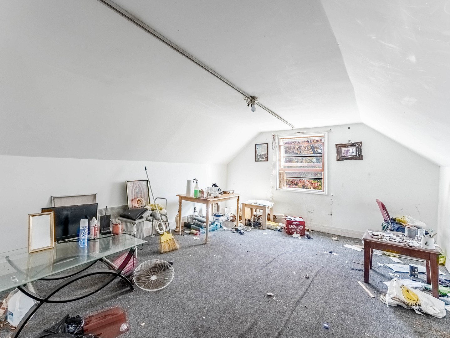 3244 North Drake Avenue Chicago, IL 60618 - Photo 22 of 37 a living room with lots of furniture and a view of kitchen