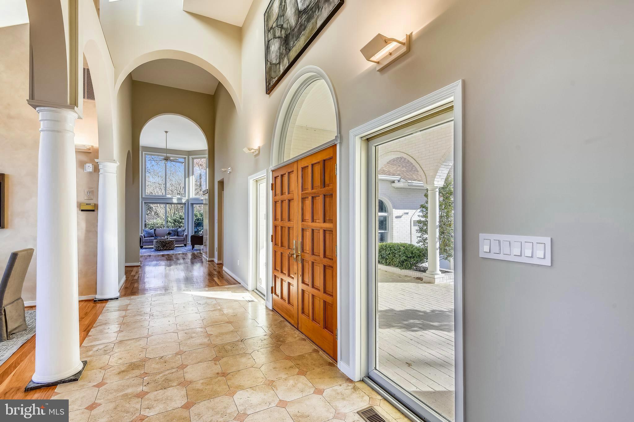 8152 Pinehurst Harbour Way Pasadena, MD 21122 - Photo 5 of 80 3 Story Limestone Entrance