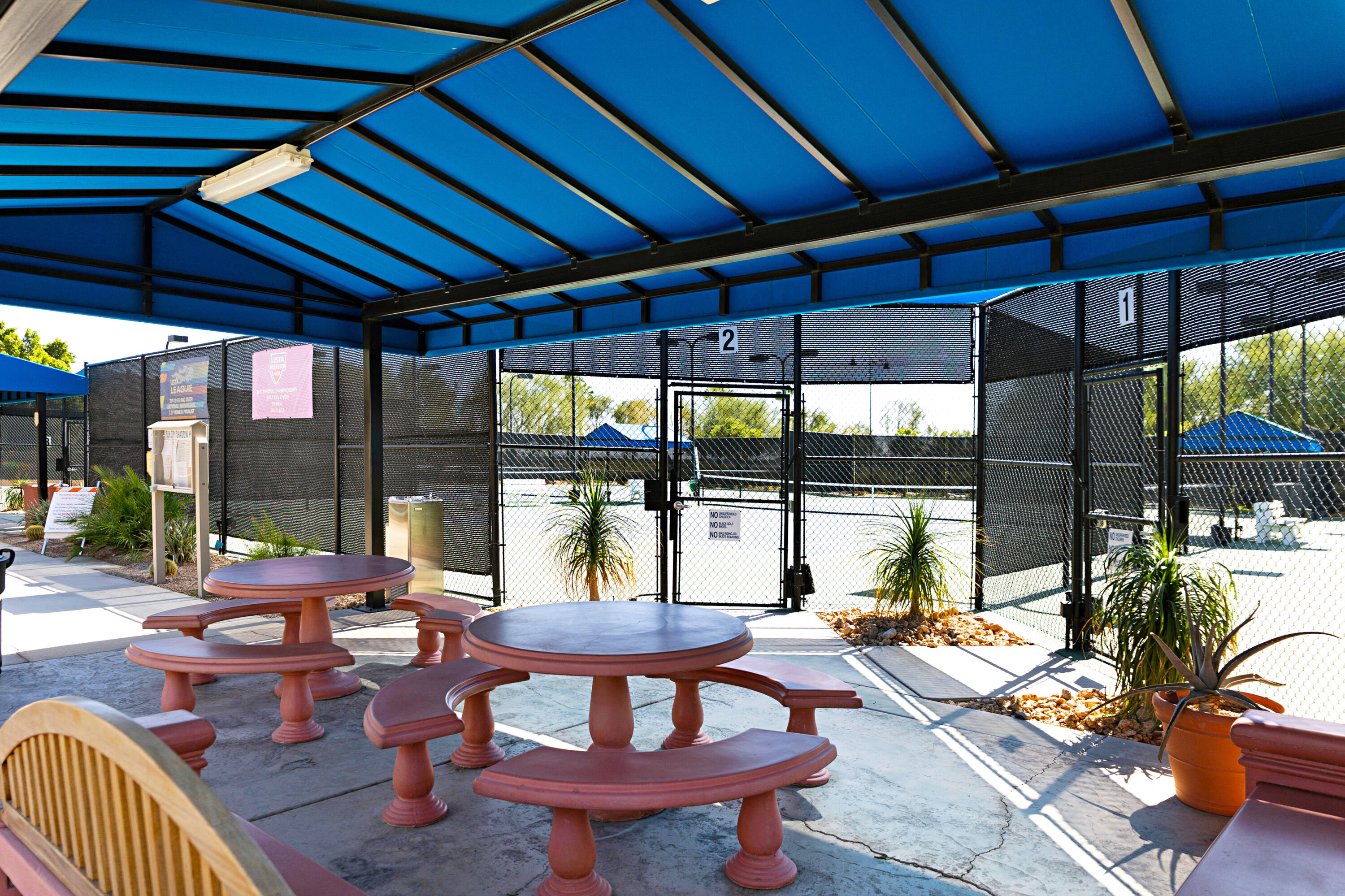 81935 Avenida Bienvenida Indio, CA 92203 - Photo 25 of 35 a outdoor space with patio lots of furniture