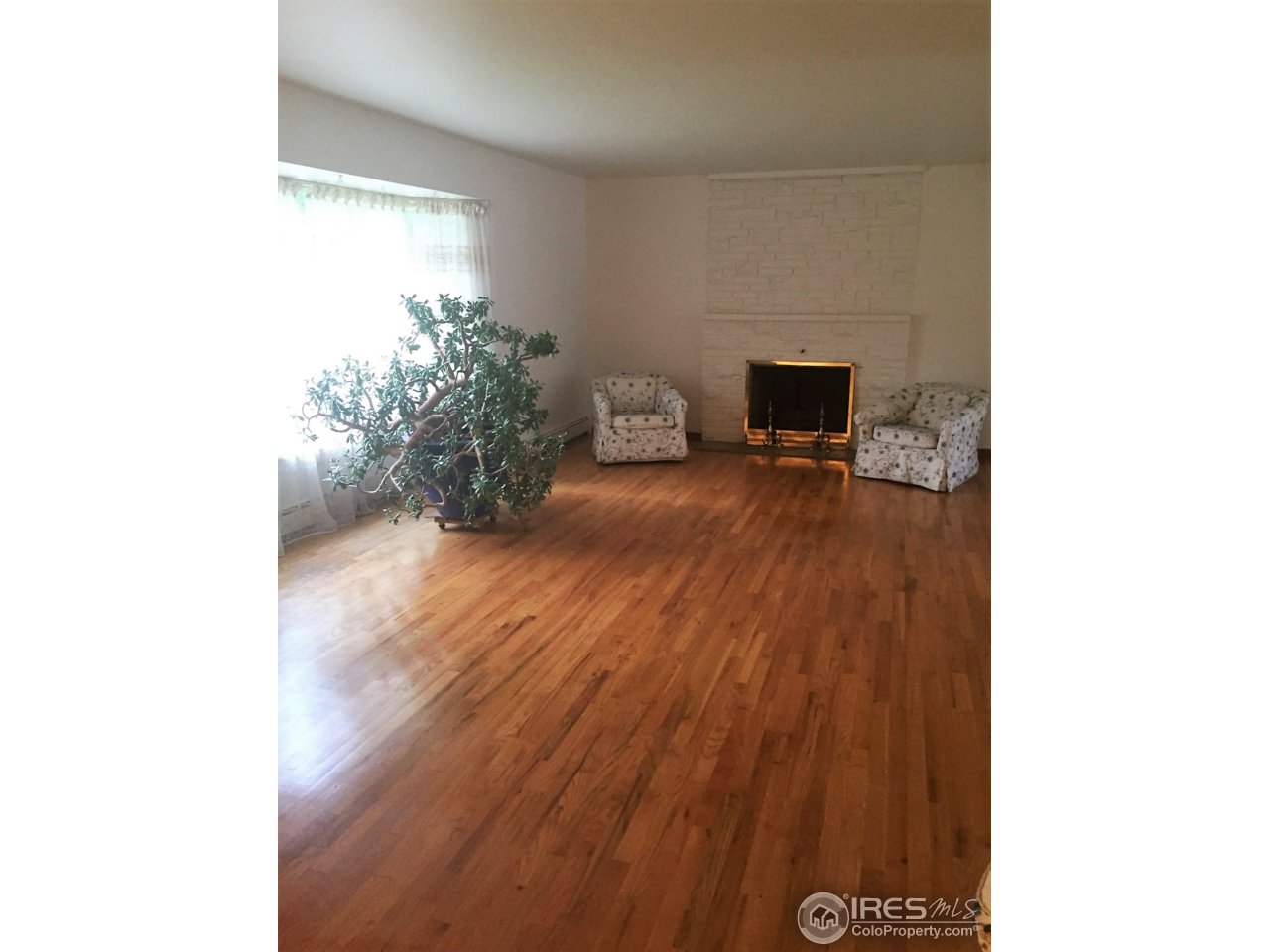 living room fireplace