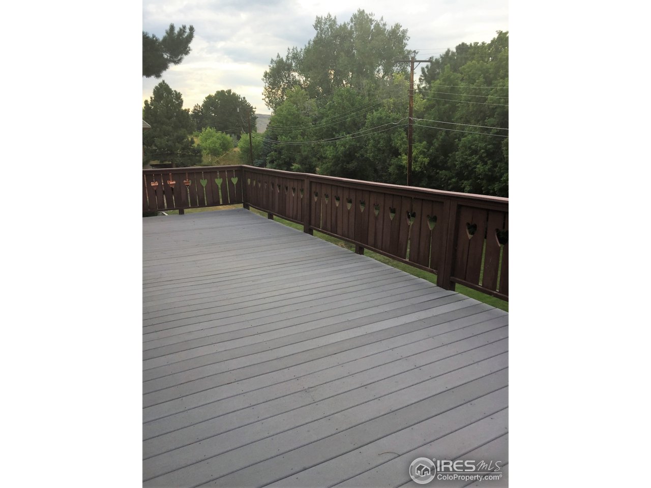 14395 Foothill Road Golden, CO 80401 - Photo 8 of 18 giant deck with great views