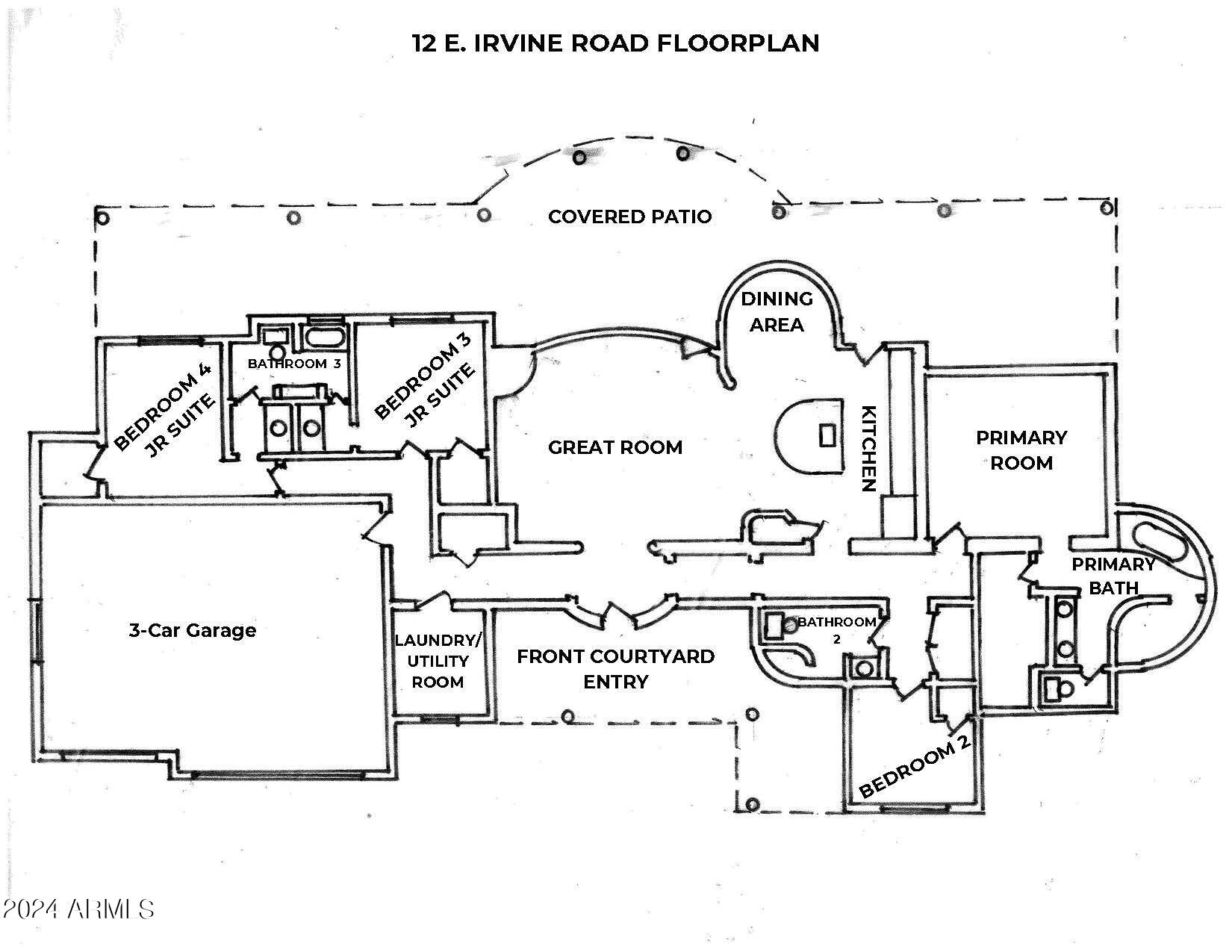 12 East Irvine Road Phoenix, AZ 85086 - Photo 80 of 81 Floorplan