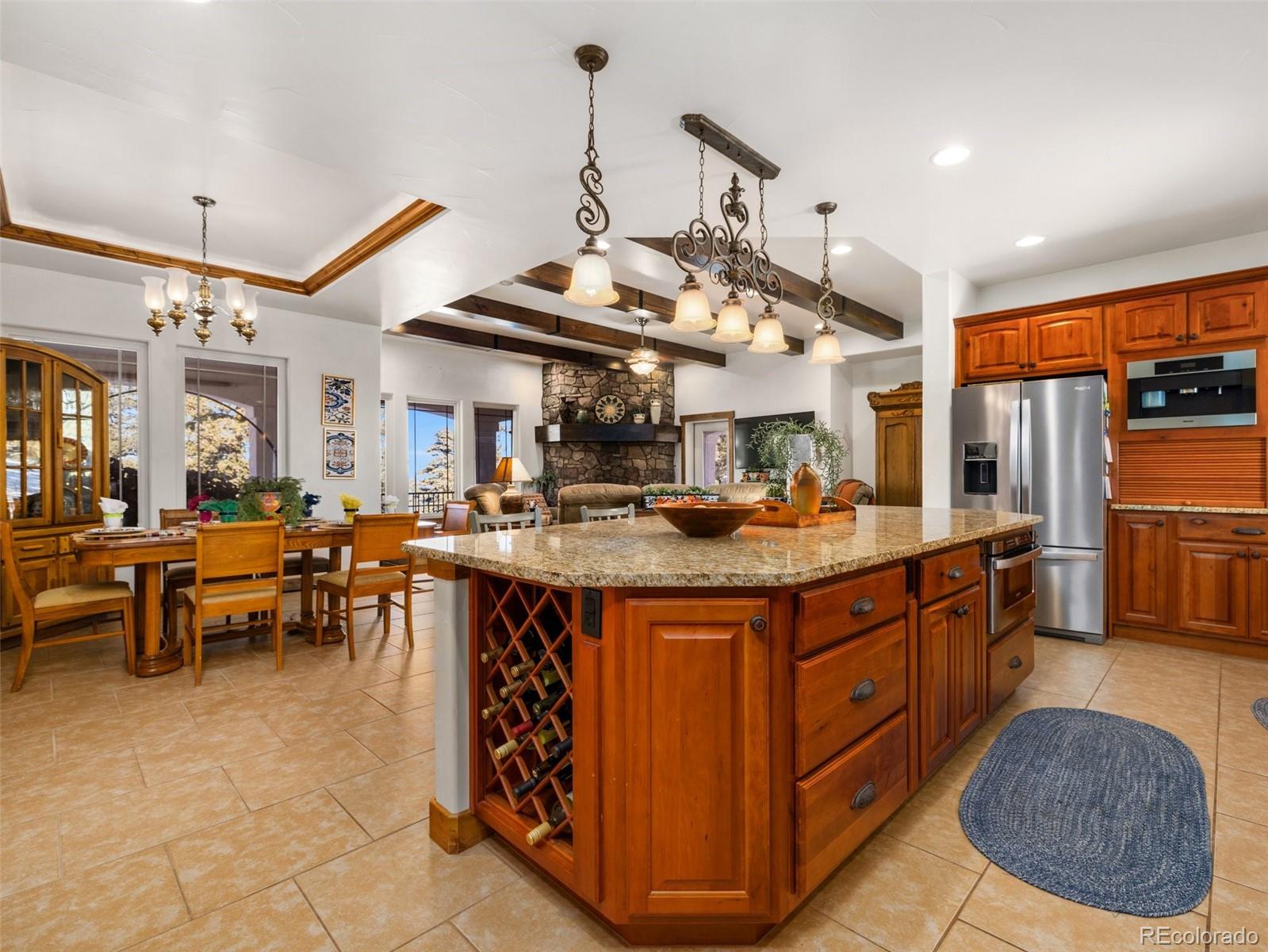 8760 Ridge Road Beulah, CO 81023 - Photo 18 of 49 a kitchen with lots of counter top space