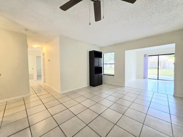 a view of empty room