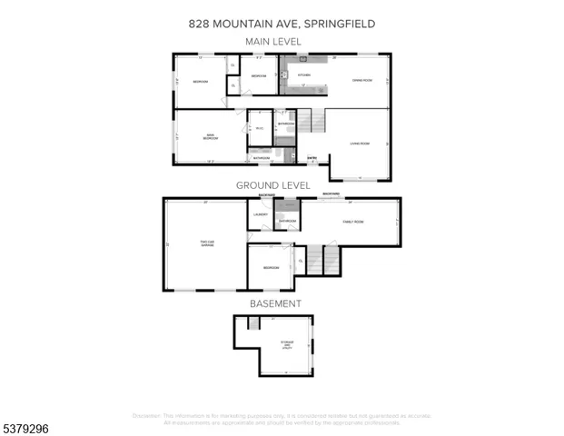 $5,300 | 828 Mountain Avenue, Springfield, NJ 07081