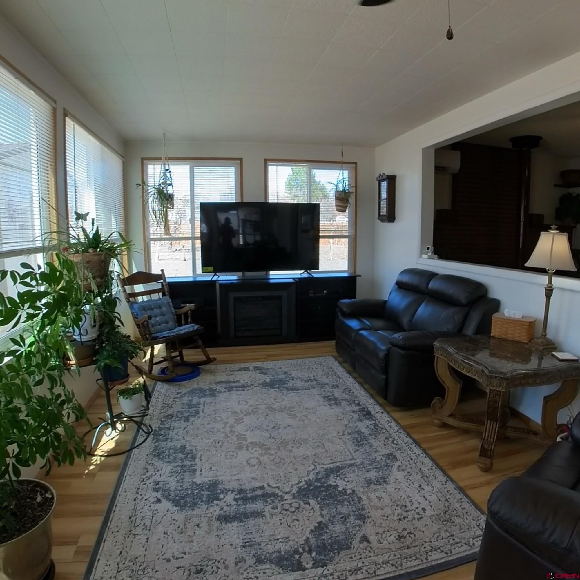 12365 East Spring Circle Eckert, CO 81418 - Photo 16 of 34 a living room with furniture and a flat screen tv