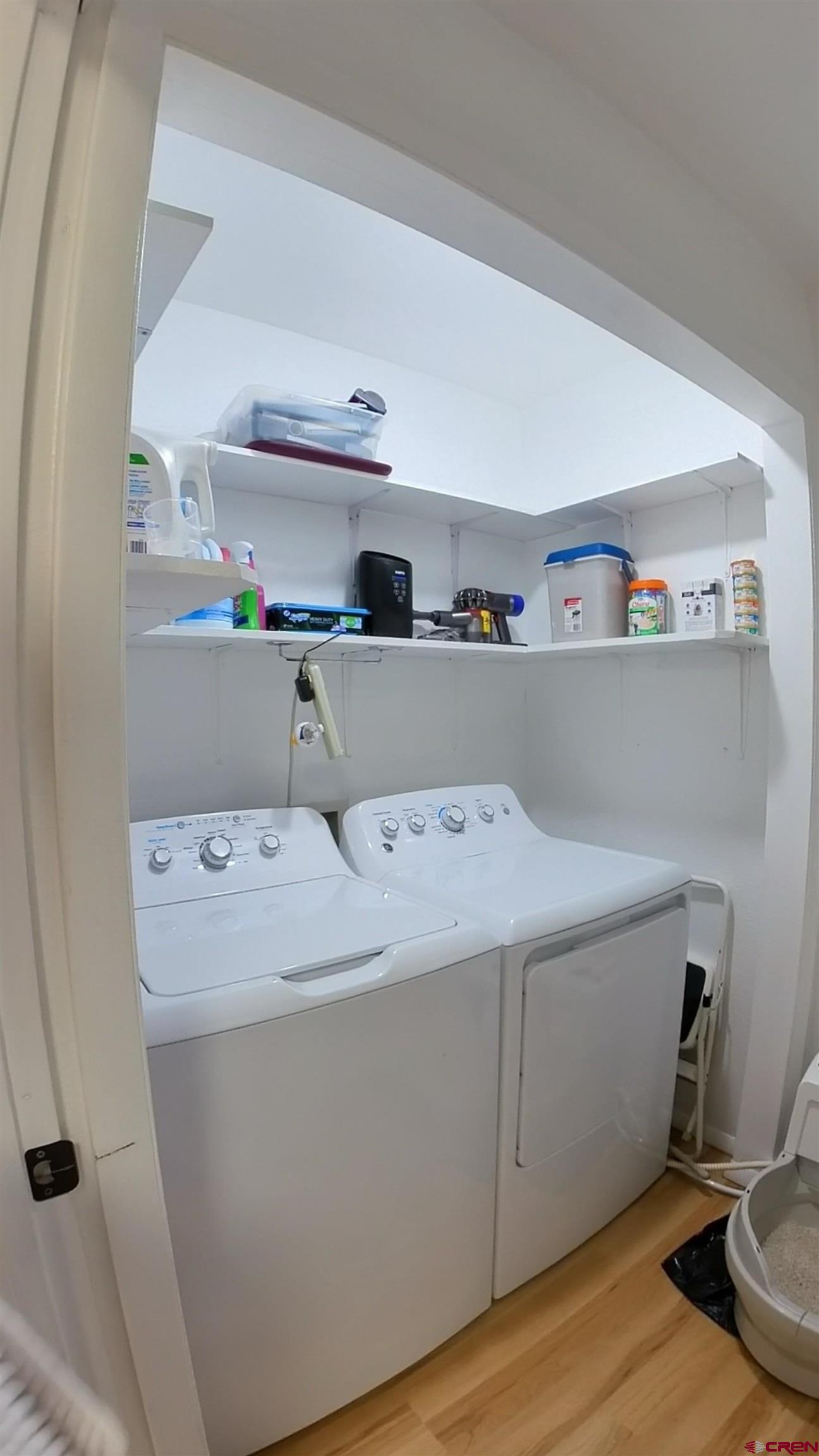 12365 East Spring Circle Eckert, CO 81418 - Photo 19 of 34 a utility room with dryer and washer
