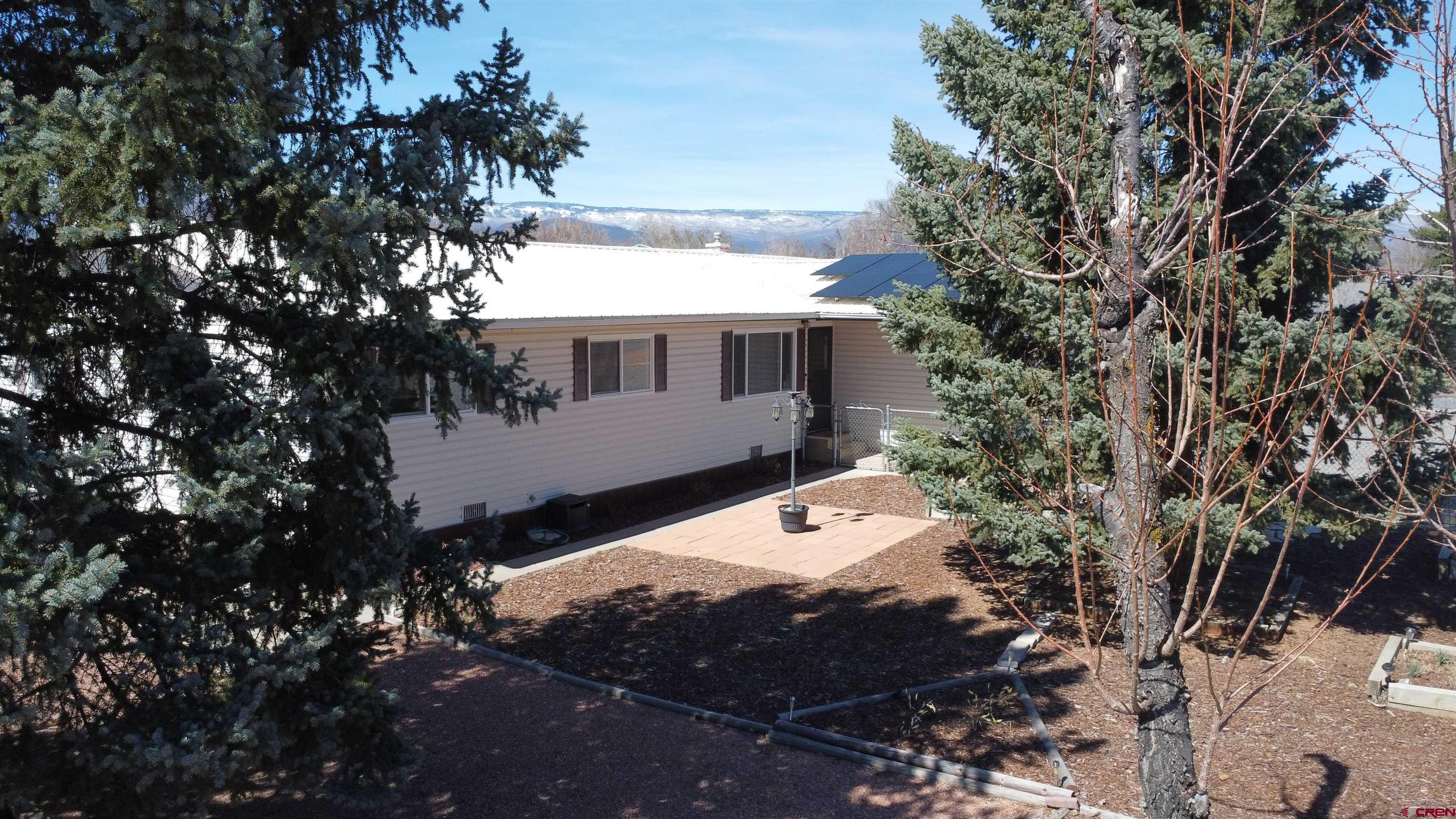 12365 East Spring Circle Eckert, CO 81418 - Photo 2 of 34 a view of a small yard with large trees