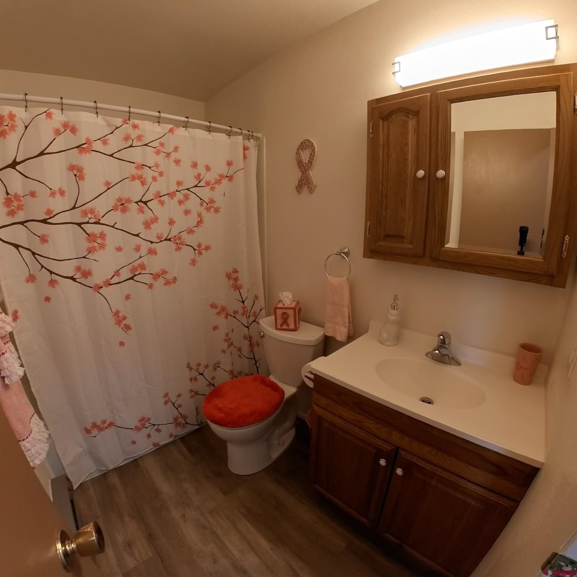 12365 East Spring Circle Eckert, CO 81418 - Photo 21 of 34 a bathroom with a sink toilet and shower