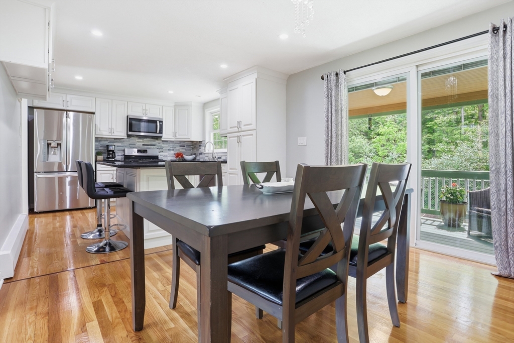 33 Simon Willard Road Acton, MA 01720 - Photo 15 of 42 a view of a dining room with furniture window and wooden floor