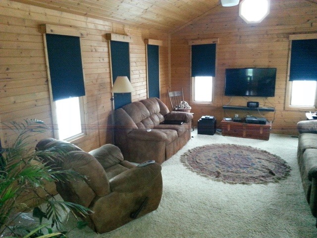 2419 Quarry Road Ashton, IL 61006 - Photo 3 of 25 a living room with furniture and a flat screen tv