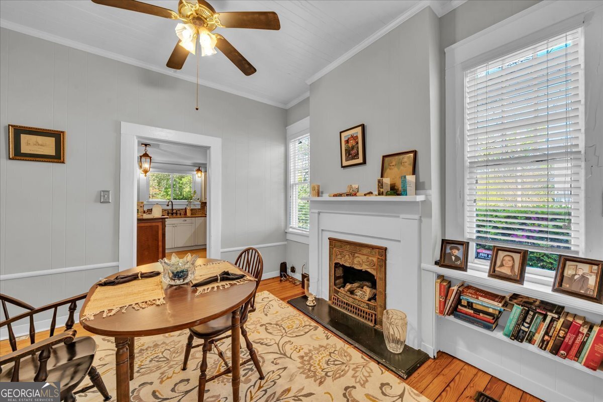 220 West Drive Dublin, GA 31021 - Photo 21 of 44 a view of a livingroom with furniture and a fireplace