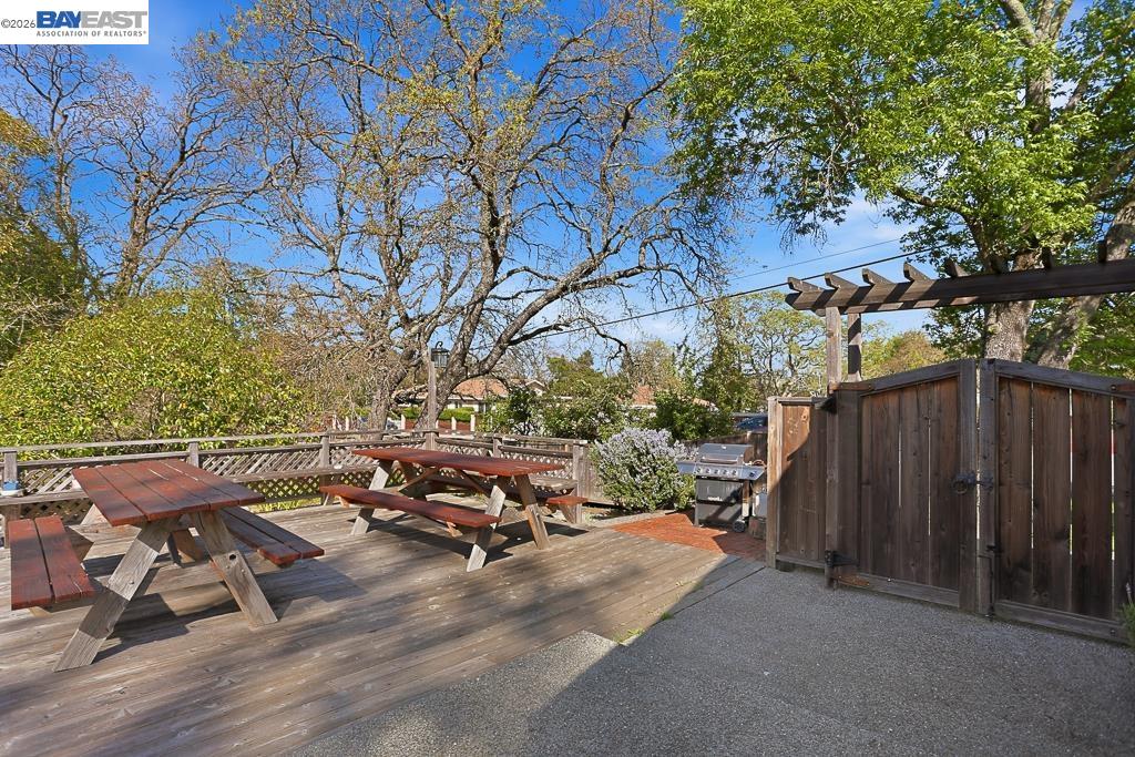 179 Los Ranchitos Road San Rafael, CA 94903 - Photo 28 of 38 a view of a terrace with sitting area