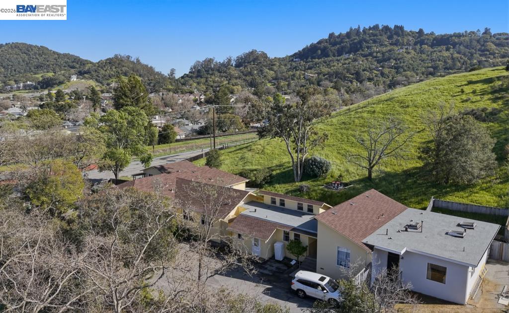 179 Los Ranchitos Road San Rafael, CA 94903 - Photo 34 of 38 an aerial view of a house with a yard