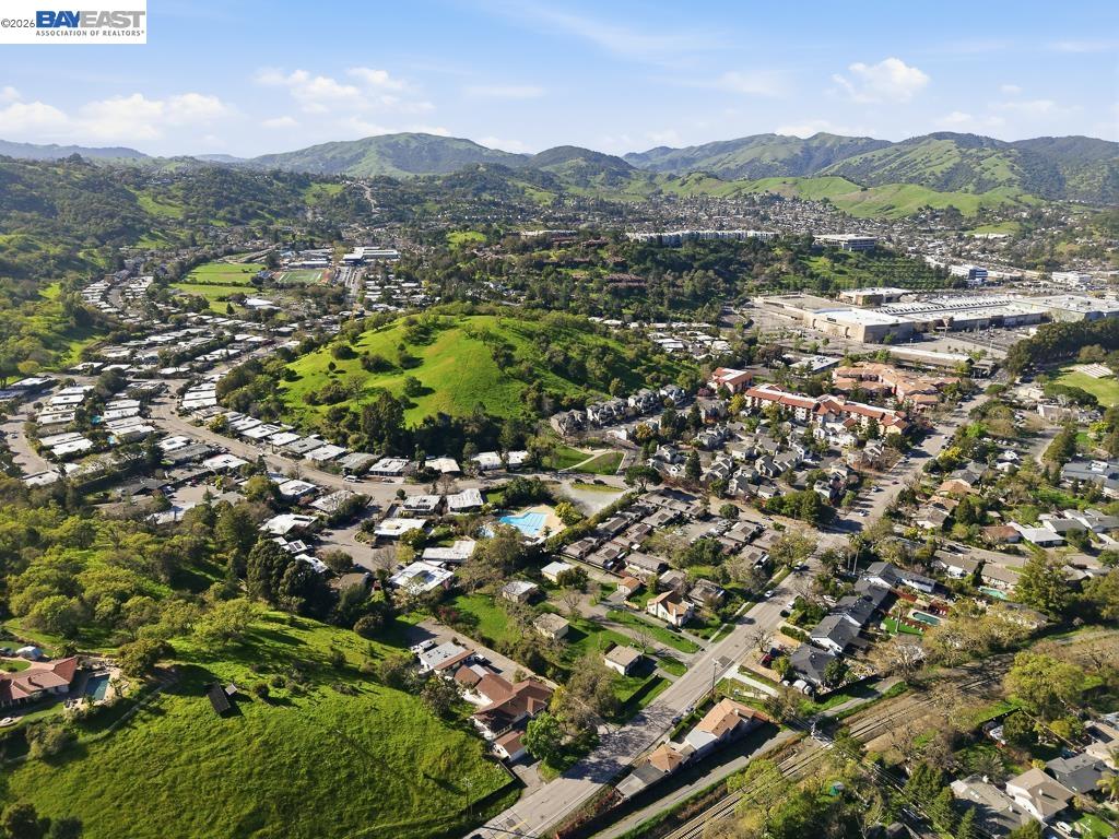 179 Los Ranchitos Road San Rafael, CA 94903 - Photo 37 of 38 an aerial view of residential houses with outdoor space and trees