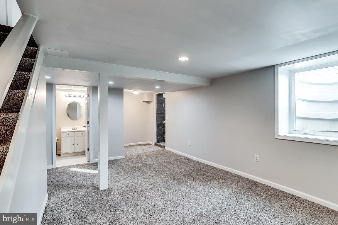 214 Warren Road Cockeysville, MD 21030 - Photo 25 of 35 Lower level Bedroom or Rec Room