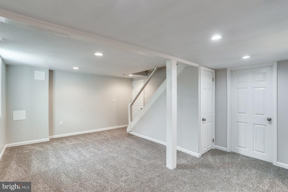 214 Warren Road Cockeysville, MD 21030 - Photo 28 of 35 Lower level Bedroom or Rec Room