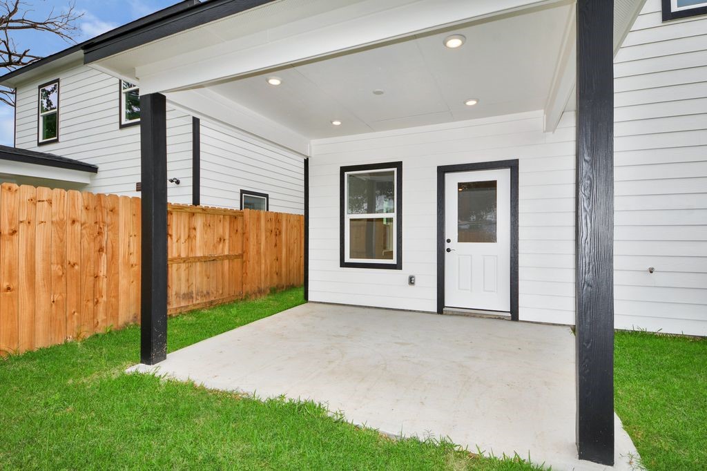 767 Marjorie Street Houston, TX 77088 - Photo 20 of 20 a view of an entrance to house and yard
