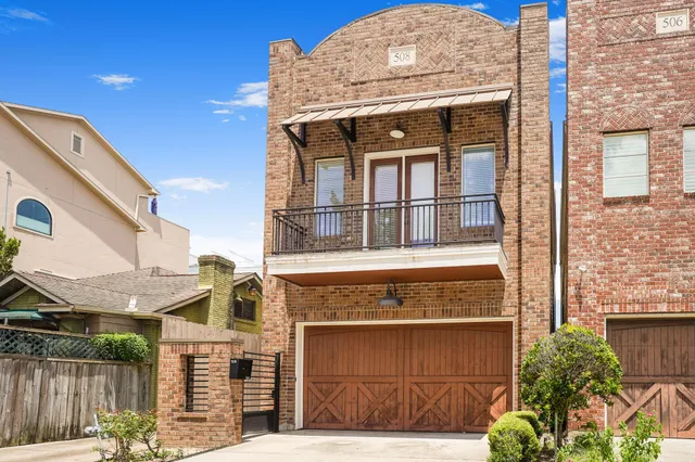 a view of front door