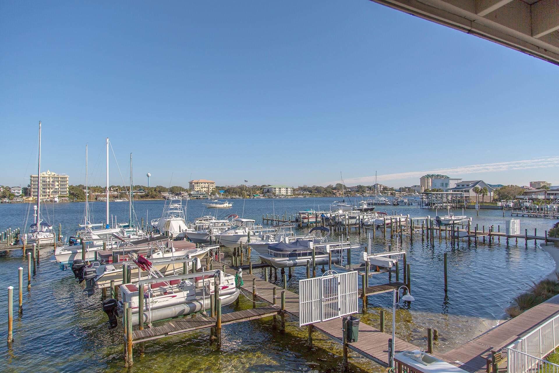 195 Durango Road, Unit 3D Destin, FL 32541 - Photo 16 of 22 a view of a lake with outdoor seating