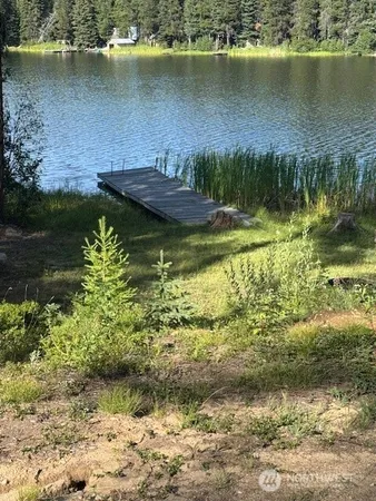 a view of a lake with a lake