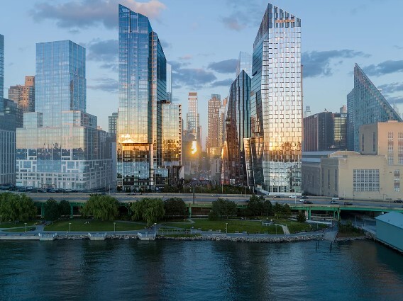 30 Riverside Boulevard, Unit 21M Manhattan, NY 10069 - Photo 36 of 38 a view of residential houses with outdoor space and lake view
