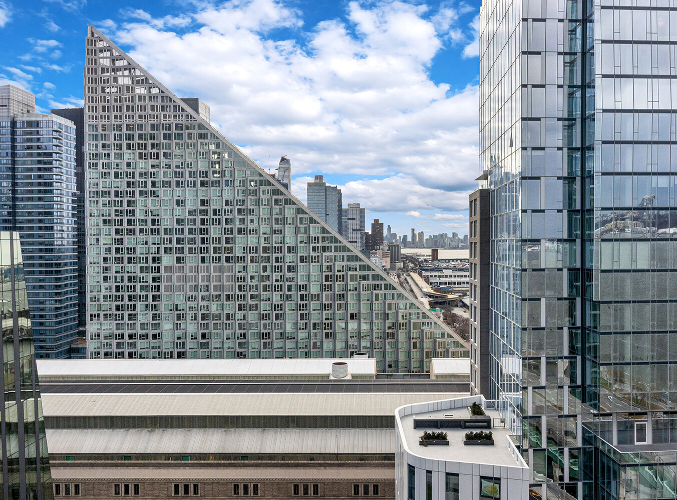 30 Riverside Boulevard, Unit 21M Manhattan, NY 10069 - Photo 7 of 38 a view of a city with tall buildings