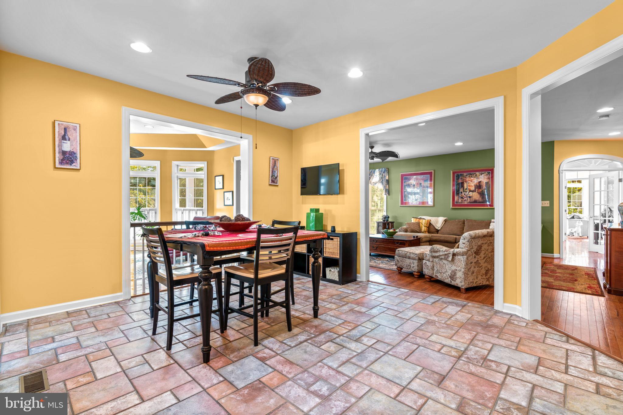 8061 Hunterbrooke Lane Fulton, MD 20759 - Photo 15 of 77 Dining Area and Family Room