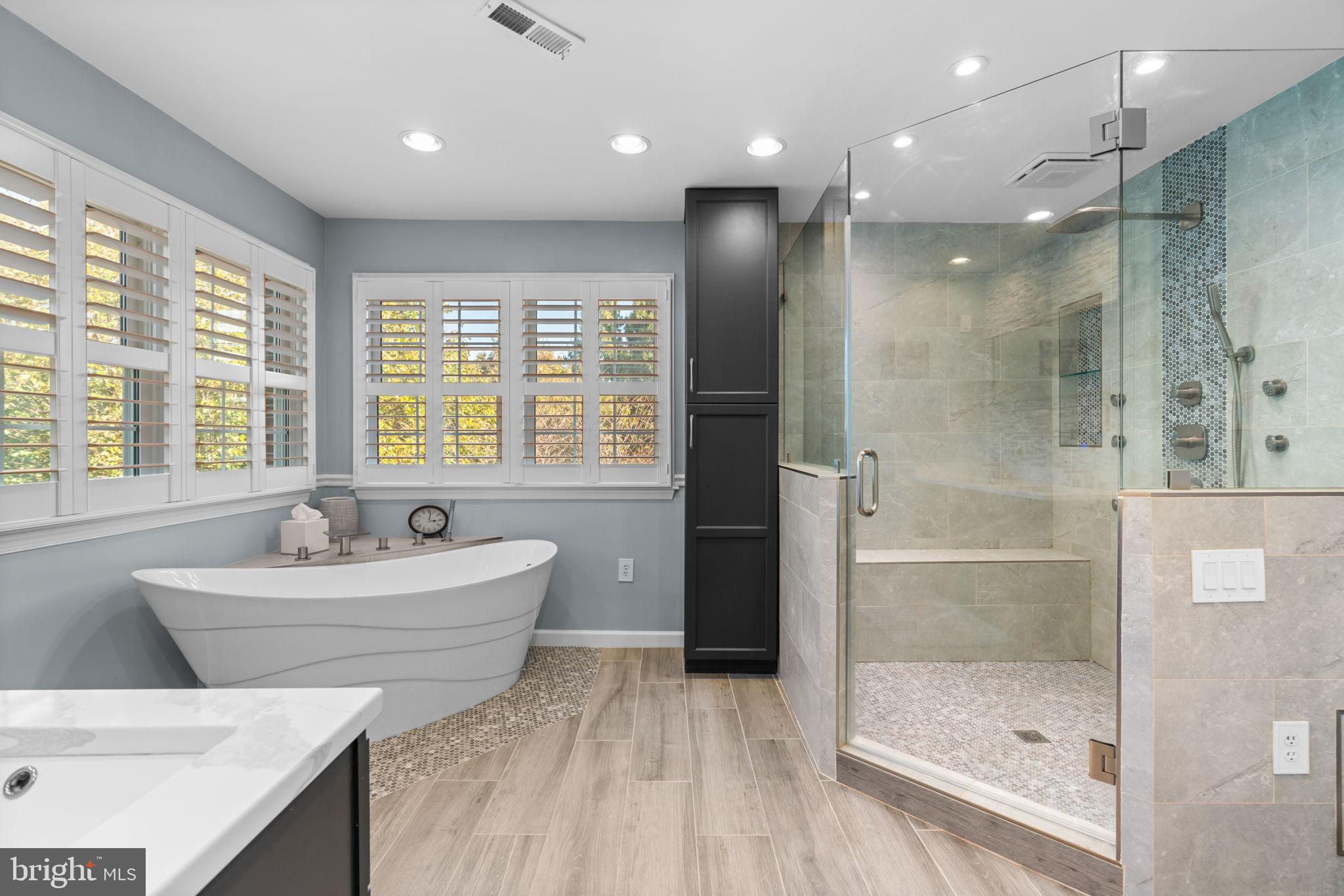 8061 Hunterbrooke Lane Fulton, MD 20759 - Photo 30 of 77 Serene spa-like primary bath