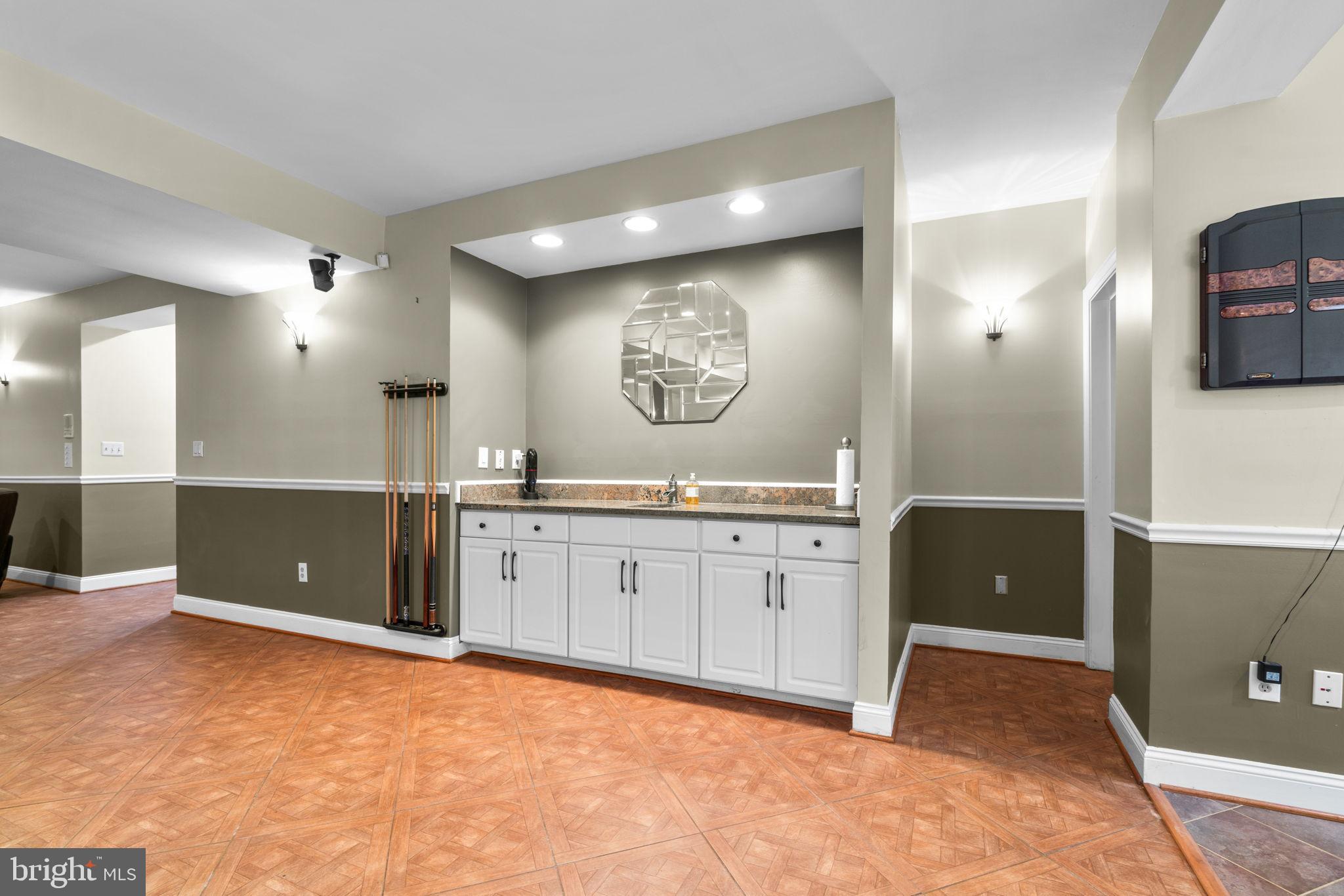 8061 Hunterbrooke Lane Fulton, MD 20759 - Photo 51 of 77 Lower Level Wet Bar