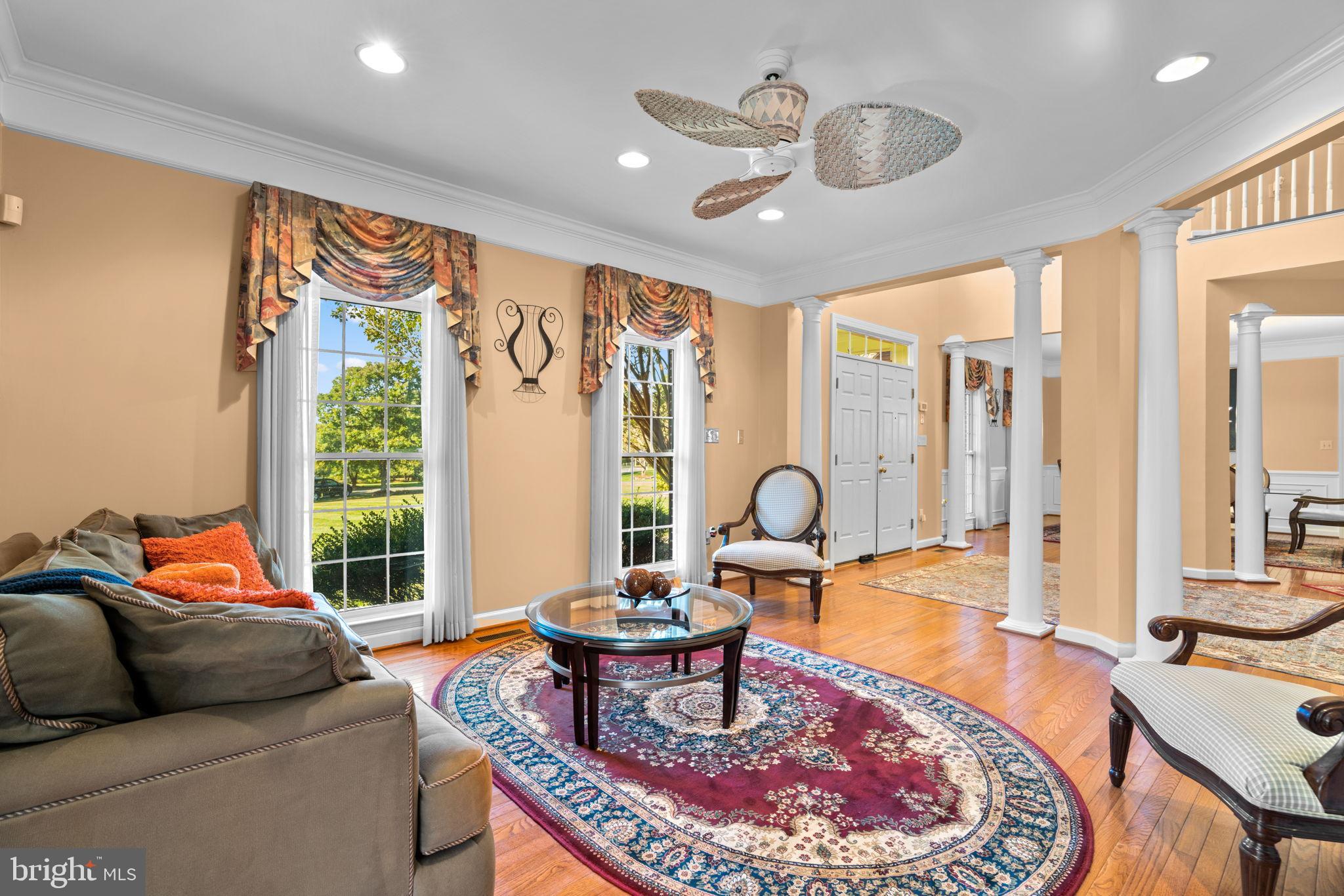 8061 Hunterbrooke Lane Fulton, MD 20759 - Photo 6 of 77 Living Room and Foyer