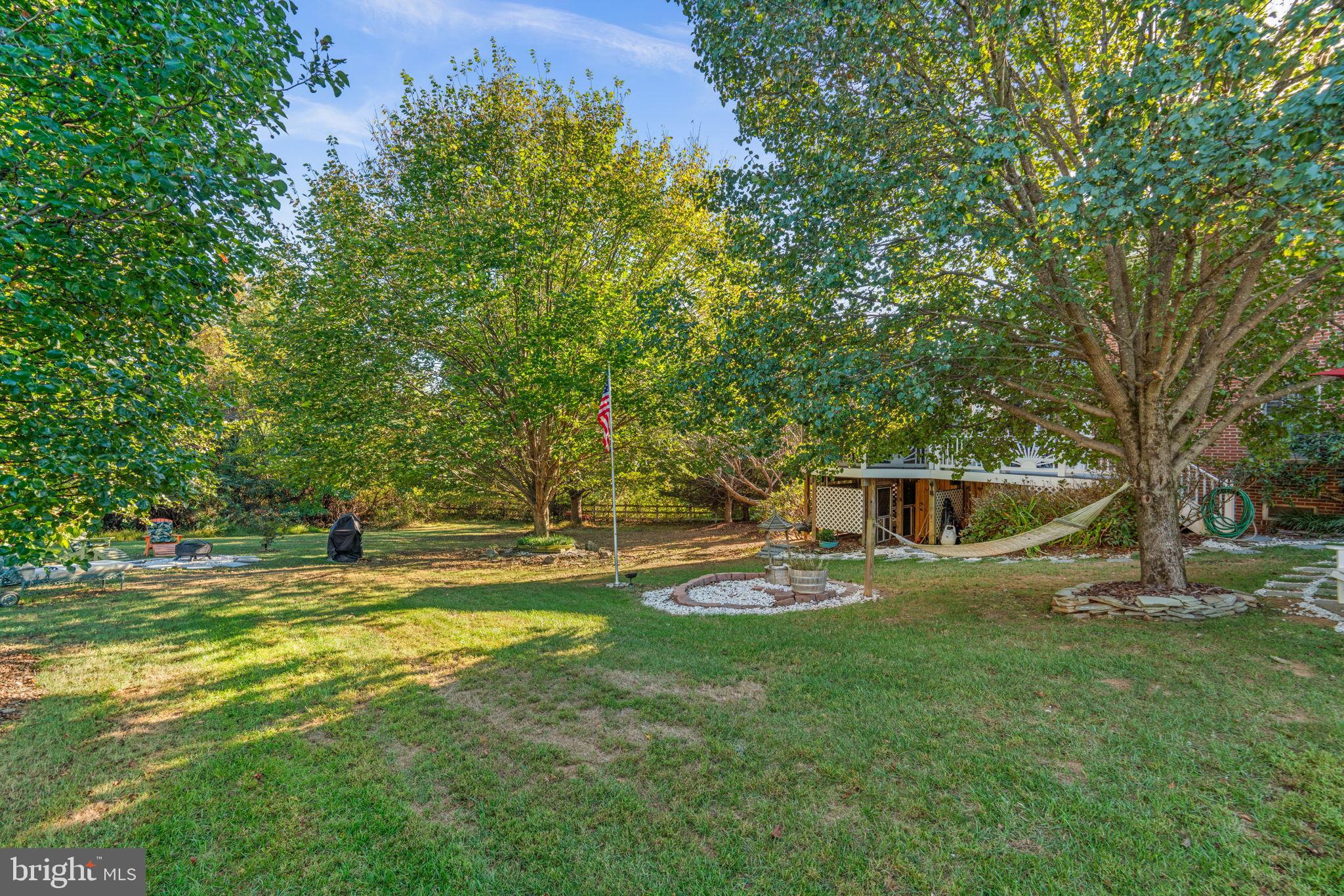 8061 Hunterbrooke Lane Fulton, MD 20759 - Photo 61 of 77 Yard and Fire pit