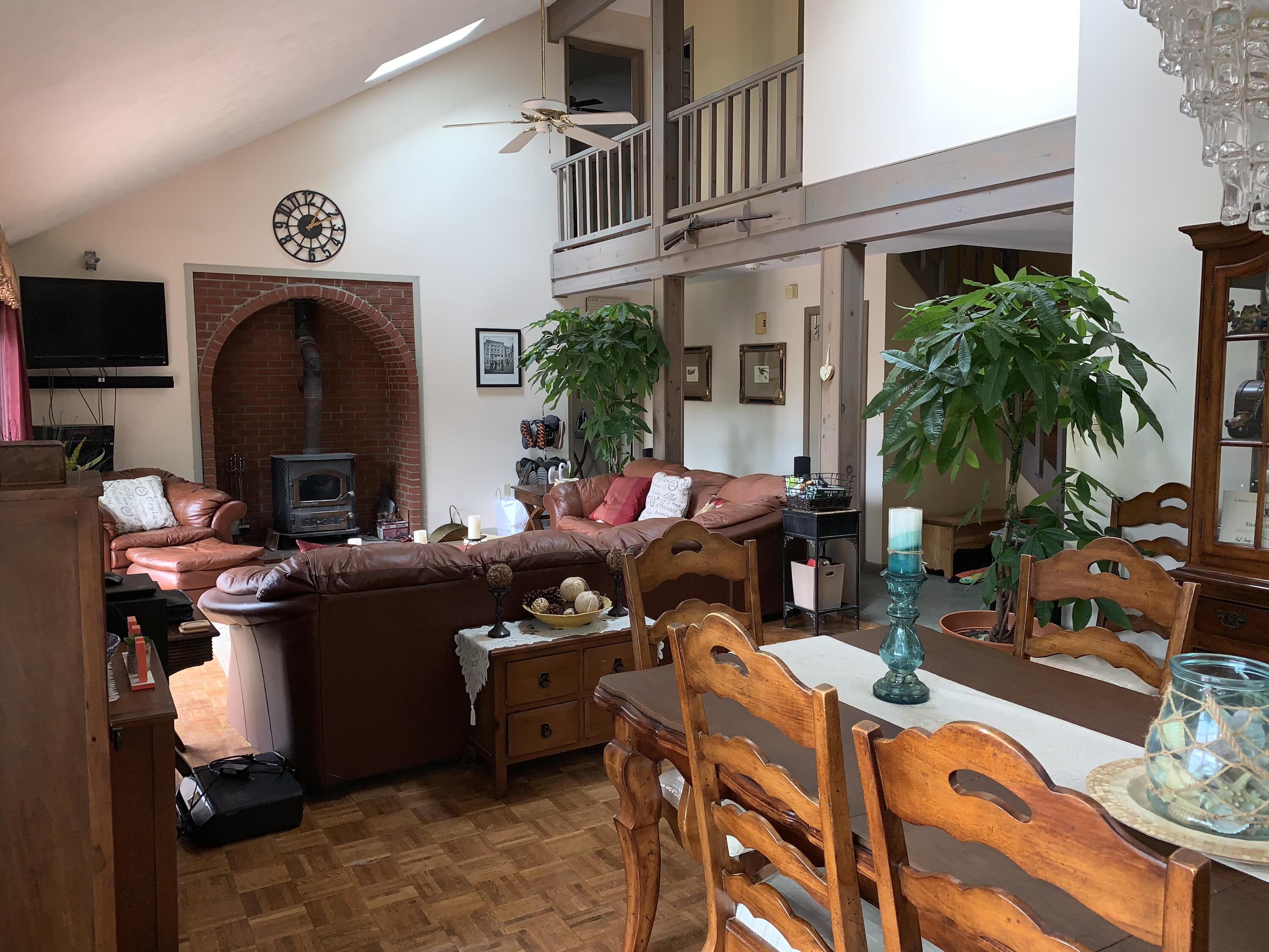 3205 Ely Court Bushkill, PA 18324 - Photo 13 of 80 a living room with furniture and a fireplace