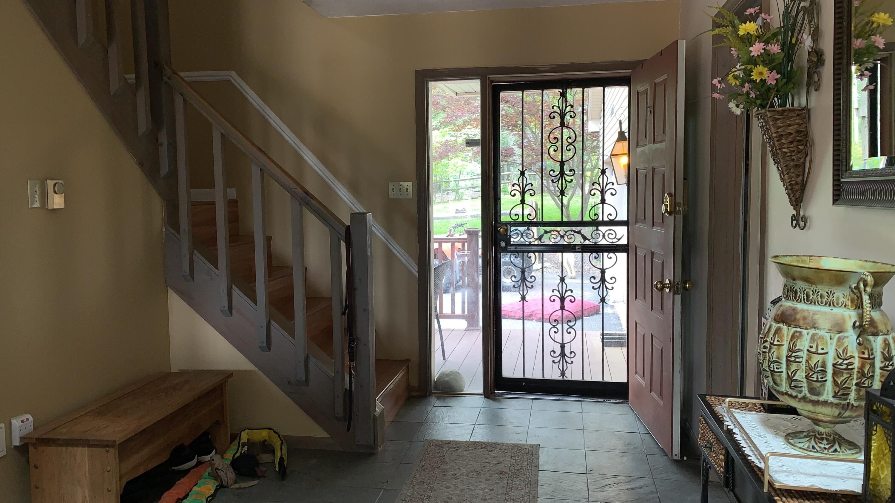 3205 Ely Court Bushkill, PA 18324 - Photo 17 of 80 a view of an entryway with a floor to ceiling window
