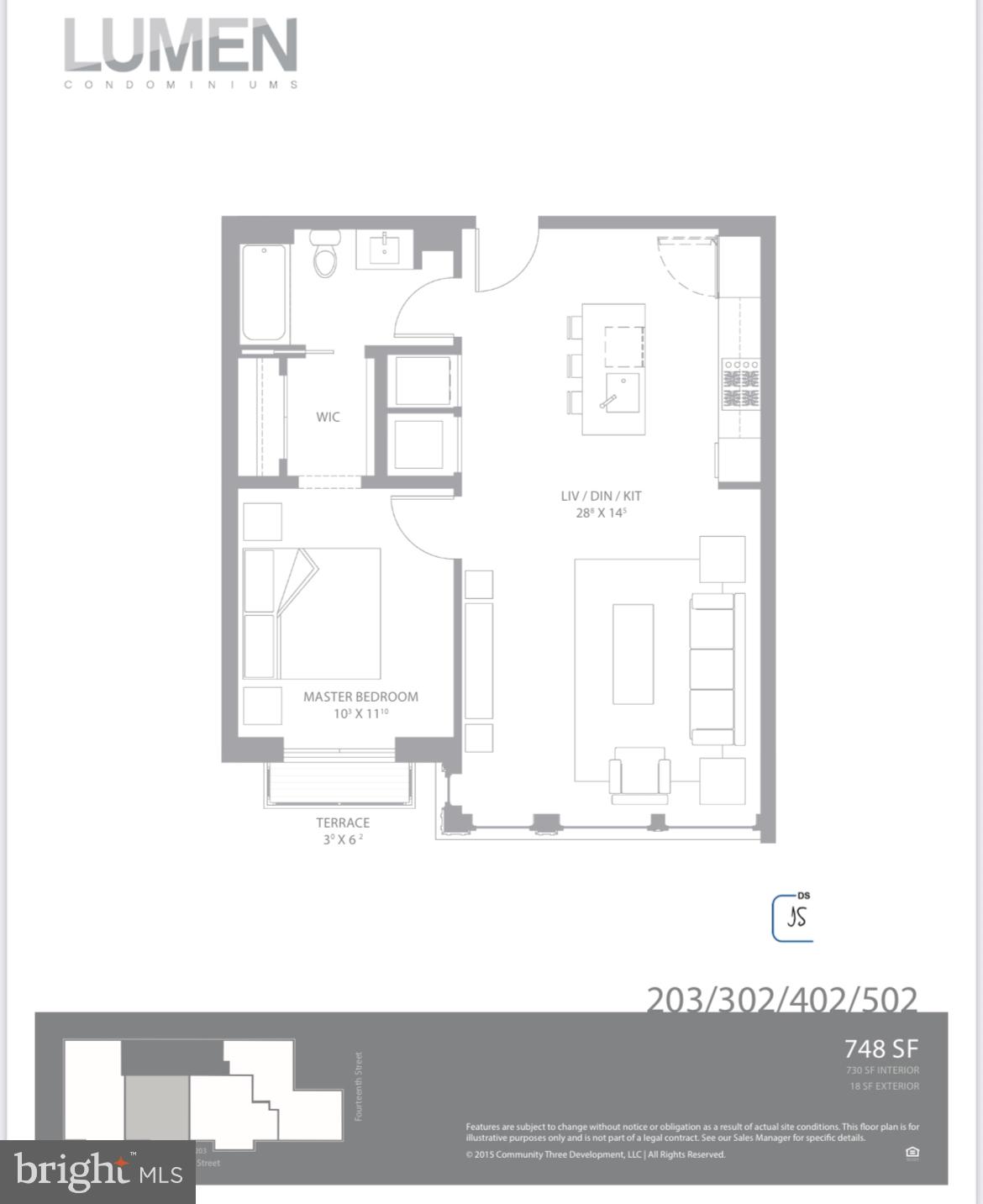 1405 W Street Northwest, Unit 203 Washington, DC 20009 - Photo 20 of 20 a view of a living room with a window