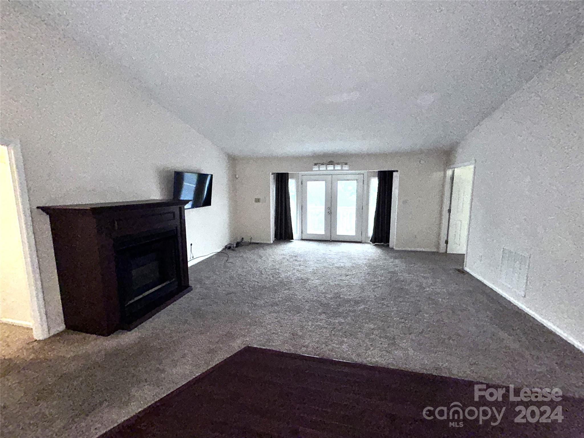 256 Spring Run Road Mooresville, NC 28117 - Photo 13 of 37 a view of an empty room with a fireplace and a window