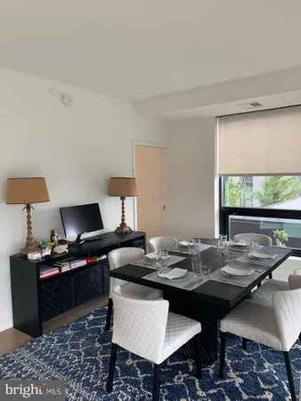 a view of a workspace with furniture