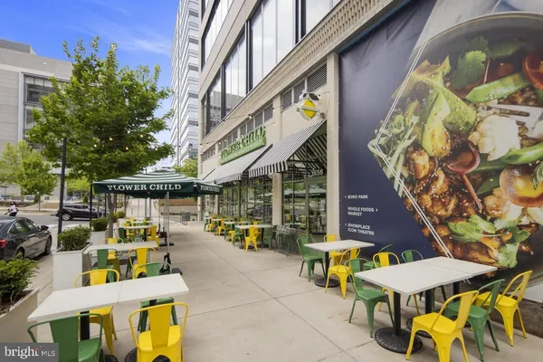 a view of a chairs and table in a patio