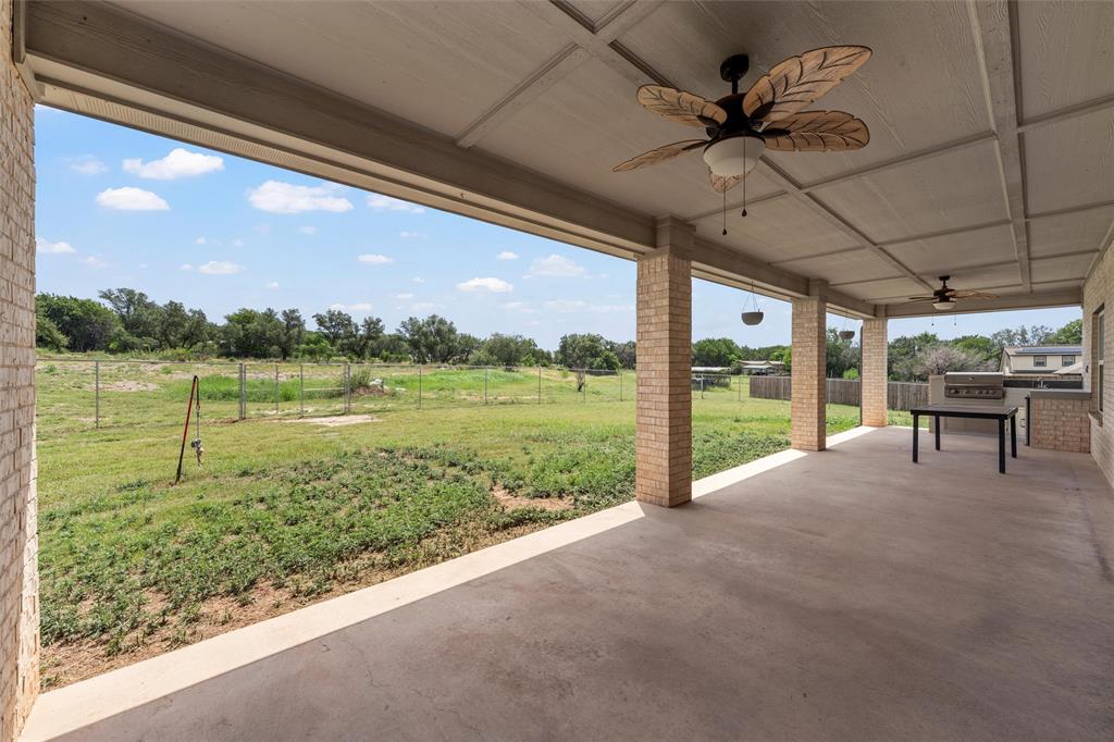 2662 Snow Road Kempner, TX 76539 - Photo 31 of 40 a view of a patio with a yard