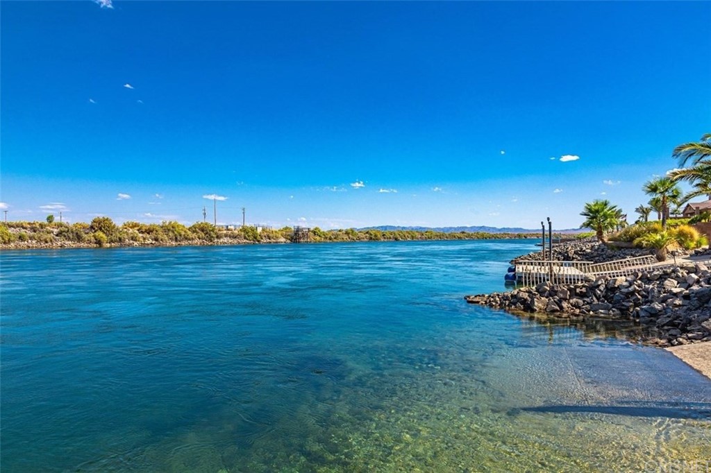 4654 My Place Road Needles, CA 92363 - Photo 69 of 75 View of River from beach area located at the front of the house between dock and launch ramp
