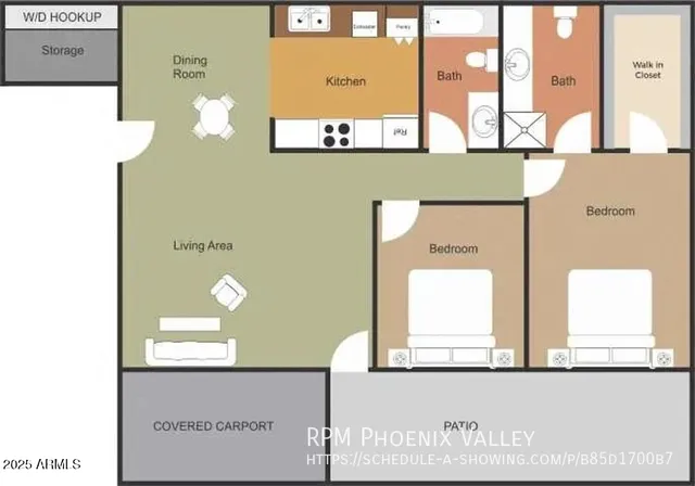 $1,295 | 6531 North 67th Avenue, Unit 109, Glendale, AZ 85301