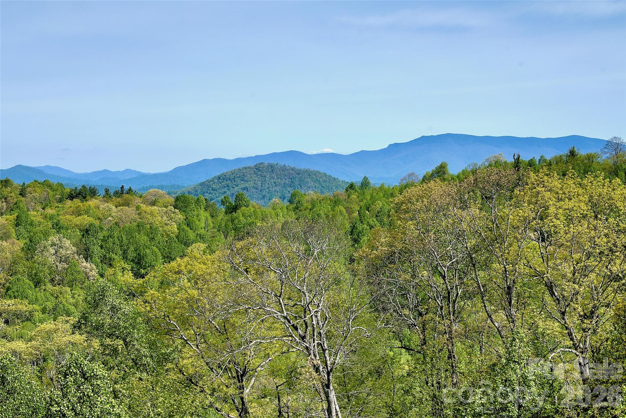 551 Carvers Knob Road Spruce Pine, NC 28777 - Photo 2 of 45 a view of a town with mountains in the background
