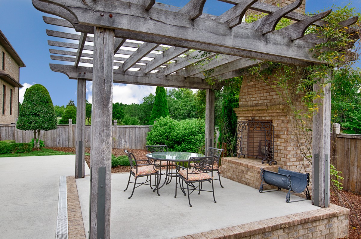 7195 Barker Road Athens, AL 35614 - Photo 9 of 49 a view of a patio with a table and chairs