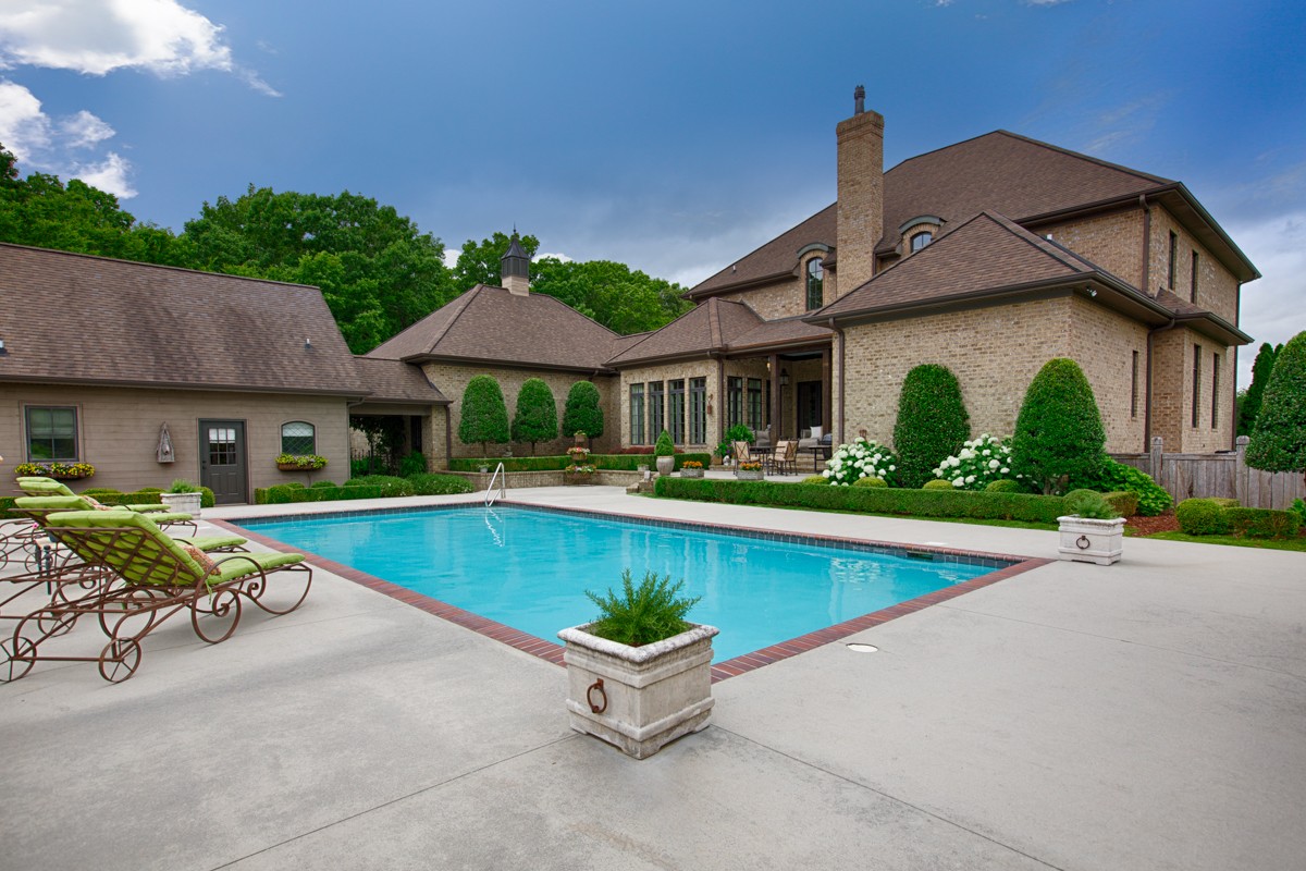 7195 Barker Road Athens, AL 35614 - Photo 10 of 49 a view of house with swimming pool yard and outdoor seating